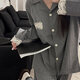 HUALIN FASHION女士棉睡衣春秋季蕾丝长袖家居服两件套 E6621 180 XL 【110-130斤】