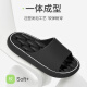 Jieliya Slippers Bathing de baño de verano masculino, anti-deslizamiento y anti-odor 2025 Sandalias de suela gruesa para mujeres, negras 40-41 [adecuado para tamaños 39-40]