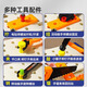
Jihuang Repair Toolbox Children's Toys Boy Assembly Torque Electric Drill Screwdriver Set Baby Puzzle Hands-Off Disassembly and Assembly Electric Drill Edition [41-piece Set] Toolbox Set [Including Chair + Repair Tool]