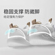 Los mismos zapatos para niños pequeños de bebé del Dr. Jiang para Summer Soft Sole Anti-Slip Functional Shoes Mesh Baby Baby Shoes Baby Stage de niños y niñas de un escenario Milky White 15