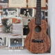 TODO UKulele Love Series N3 de 23 pulgadas para principiantes con niños de alto valor Ukulele Pequeños regalos de guitarra de guitarra regular-acacia de madera de acacia versión individual