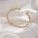 Mobius Ring sur le bracelet Bel Bell en fuite Bell pour femmes Bracelet Bracelet Temperrament Bijoux M1479 [Double Ring Blessing Bracelet 1 Package]