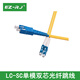 EZ-RJ 【电信级单模双芯】光纤跳线 SCFC ST LC接口光纤线尾纤光缆线家用光钎线缆室内定制 LC-SC 3米