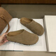 S.SOFEA仿真皮厚底勃肯拖鞋孕妇防滑复古潮 9226 蓝色 39
