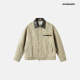 Nanyi NHSUGOO/3527 Frühling Herren neuer Retro Workwear Detroit Jacke Vielseitige kurze und breite Jacke Khaki M 90-130jin [Jin gleich 0,5 kg]