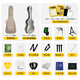 Fanxi Mic-Serie Mini Full Single Folk Gitarre Gegerbtes Gitarre Glossy Nitro Farbe Advanced Performance Gitarre Mic-Mini 38 Zoll 00 Barrel Holzfarbe Elektrobox