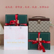 Biyun jewelry box with lock Hand jewelry storage box European ring box watch box retro Teacher's Day birthday wedding gift 15273 printed military green