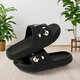 Wanmanduo simple slippers for men in summer wear 2025 new sports wear-resistant home bathroom anti-slip soft-soled sandals 9903 men white 36-37 women
