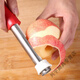 Bei Jingjie Telescopic Fruit Corer Apple Core Remover Stainless Steel Pear Core Extraction 2-in-1 Multi-Function Peeler 1 Pack - China Red 2-in-1 Core Peeler