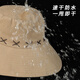 Woodpecker (Tucano) Sun Sun Women's Big Hat Brim Sun Protection Summer Fishing Aftraor Mountaineing Fisherman Fisherman Hat Retro Vaquero Occidental Brown American Retro- (un sombrero y dos usos) de una sola talla [entrega de prioridad de recolección y compra]