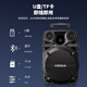 Konka Square Dance Audio Performance Singing K Song Street Stall Outdoor Mobile Trolley Speaker Subwoofer Home Portable Bluetooth High Power High Volume Three-band Wireless Microphone 12-inch Subwoofer Version + 2 Microphones