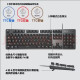 罗技（Logitech） K845有线游戏机械键盘104键DIY彩色键帽 电竞键盘吃鸡 背光金属面板 K845茶轴-可爱狗