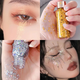 St. Xian's Christmas children's stage makeup liquid eye shadow shiny gel sparkling performance sequins face jewelry eye makeup bottled sequins big red 1 bottle