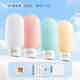 
Wurenxing Travel Bottle Set 4-piece Washing Shower Wash Makeup Skin Care Products Small Bottle Travel Shampoo Packaging Bag