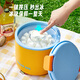Kawashimaya Ice Bucket Ice Cube Champagne Beer Ice Wine Bucket Premium Mini Ice Bucket Household Ice Cube Storage Bucket Long-lasting Cold Insulation Ice Bucket Green + Ice Tray*2