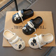 Chaussures de trous à semelles pour enfants Xianxiu, Sangle de dessins animés antidérapants Tendance 6013-3 METTER
