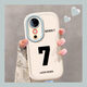 
Ye Yu Korean style milky white suitable for vivos20 mobile phone case s19pro new s18 full-inclusive s20 lens vivo silicone s17 puff shell local varnish-pink-NM12127 number vivoS20