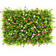 Simulated outdoor plant wall plastic fake lawn background living room plants indoor balcony artificial turf door head mixed flowers and plants