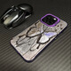 Povorm adapté pour Apple 15Promax Mobile Phone Case Nouveau 14 Retro 13 Dream 12 Niche Cartoon 11 Spring XS Anti-Fall xr couple Internet Celebrity plus femelle iPhone Hard Shell Light Pink - Textured Butterfly Yla723 Flat iPhone 14 Plus