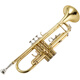 Le nouvel instrument de trompette Baha Baha Baha TR-500 Gold Silver Plated Phosphor Bronze Débutant Gradner Examination Performance Playing Phosphore Bronze Trumpet