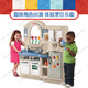 小泰克（little tikes）迷你厨房儿童玩具过家家豪华厨房女孩新年礼物官方旗舰正品 双人厨房 尺吋：73x96cm