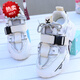 Belle Sorting Series Chaussures pour femmes 2025 Spring and Automne Nouvelles chaussures en maille respirant sports et chaussures décontractées pour femmes Sous-semelles épaisses SOGLES SOGES SJ9902 BLANCE ET NOIR (NOUVEAU AU PRINTEMPS ET AUTOMNE) 35 CODE STANDARD