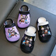 Nezha Kinderhochschuhe für Jungen und Mädchen im Sommer Dicker Sportarten Kleidung Strand gegen Schlitten-Kee-resistente mittelgroße Kindersandalen Khaki 36-37 Größe [innere Länge 22 cm]