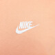 Nike (Nike) Offizielle Jungen und Mädchen große Kinder-T-Shirts für den Herbst Pure Cotton Casual Classic Stickerei Strickte Baumwolle FZ5177 844 Aprikosenmehl 145 m