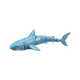 Winsio electric simulation remote control shark lights underwater children swaying water remote control boat boy outdoor swimming toy 2.4G remote control shark blue