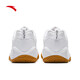 ANTA Aurora Table Tennis Shoes丨Sports Shoes Women's Badminton Shoes 2025 Winter New Training Shoes Pure White/Basic Black-1 38.5