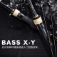 达亿瓦（DAIWA）BASSX路亚竿碳素远投钓竿 682m LS.Y(2.03米中软调直柄)