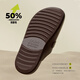 Park Si Eva Baotou Sandalen Frauen Sommer Birken im Freien mit Anti-Rutsch-Anti-Odor-Schuhen in Gartenlochschuhen. Boken Braun [mit Bärenschuhen] 37-38