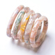 Kawamori Nr. 56 Natural Cherry Blossom Achate Armband Frauen Kristall hohes Eis transparent dreidimensional schwimmende Blumeneis Kreuzung Jade Armband Spezialpreis 695