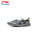 Li Ning children's shoes children's sports sandals boys comfortable toe anti-collision breathable sports casual shoes 30YKKV008-5
