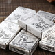 
ZIPPO EDGE lighter Retro classic ancient silver brushed skull series give boyfriend gifts Kerosene windproof ancient silver don't leave me - stand-alone version dy9902gy