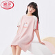 LangSha (LangSha) light luxury girls' nightgown, new modal children's nightgown, girls junior high school student ice silk summer princess 196 styles, one size fits all 175c