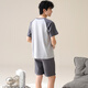 Pajamas modales de pijamas de verano pantalones cortos de algodón puro verano