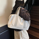 Tuke Expandable Reisetasche für Frauen große Kapazität Kurzstrecken-Reisebag Gepäck Gepäck tragbares Licht Crossbody Sports Sporttasche Beige White