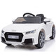 Audi children's electric car four-wheel car baby toy remote control car that can sit on a child's baby with a swing stroller red dual-drive Audi three-machine swing + dual-electric dual-drive dual-drive