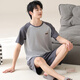 Pajamas modales de pijamas de verano pantalones cortos de algodón puro verano