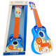 Muqi Music Small Gitarre kann große Ukulele für anfänger simulierte Musikinstrumente für Kindergärtengeschenke für frühkindliche Bildung spielen. Neue blaue Ukulele