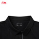 Li ning Honor-Serie 丨 Polo-Männer modische und komfortable Revers-Kurzärmel-Polo-Hemd APLV673 Black-2 XL