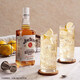 金宾（Jim Beam）占边波本波旁威士忌 进口洋酒柠檬沙瓦嗨棒可乐桶 大占边大金宾 金宾白占边白 700mL 6瓶