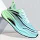 Beliebtes Mesh Casual und Sporty Trendy Herren-Laufschuhe Schaum Popcorn Kee-resistente Sportschuhe Dad Schuhe LS-825 Lila 43