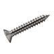 Wanzhuang 304 Costerio cruzado de acero inoxidable Cabeza Autodelatina Autodelada Cabeza plana Tornillo de madera Autodelada M3.5M3.9M4.2M4.8M6 304M3519 Piezas en caja 2000