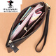 Plover Echtes Leder Frauen Clutch Bag Long Wallet 2025 Neue Mode einfache handgeschrieben