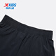 Xtep children's trousers, sun protection quick-drying pants, boys' sports pants, summer new style, breathable casual pants for middle and large children, girls' sweatpants, pure black 165 cm
