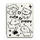 
Wanfusheng Line Puppy Suitable Job Help T30 Protective Shell Simple Cat P20 Learning Machine T20 ProPlus iFlytek S30 Flowers 12.7-inch Samsung T510/A8/S9 Z12049 Flowers Black Cat Book Style Single Shell Samsung S6 Lite P610/P615