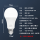 Beigong LED light bulb energy-saving E27 large screw mouth household factory construction site property commercial high-power light source 15W white light 6500K