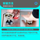 Shuangwei Gasofenschalter Knopf Gasherd Erdgasflüssiggasmetall Zündknopfzubehör 0 Grad 8 mm mit staubfestem Pad einteilig RZ-Knob 03 0 Grad